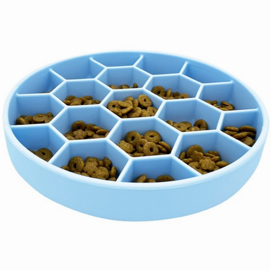 Mr. Peanut's Silicone Slow Feeder Dog Bowl